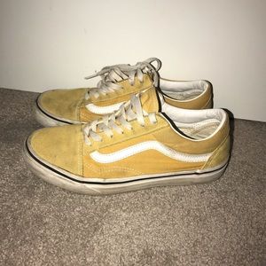 Yellow old school vans